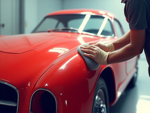 Image illustrating the Paint & Finish stage of the restoration process.