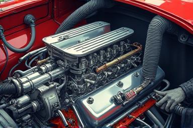 Stylized image representing the Engine Rebuilding & Tuning service.